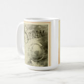 Dampf lässt die Welt 1904 laufen Kaffeetasse (Vorderseite Links)