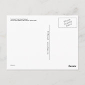 Dampf-Lokomotive Baldwin Cumbres und Toltec Postkarte (Rückseite)