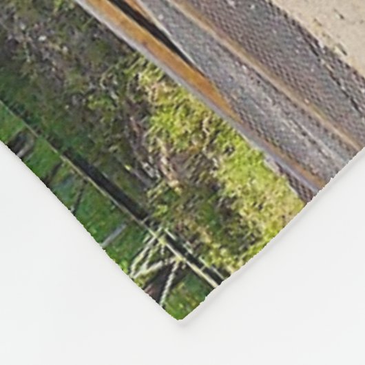 DAMPF-LOKOMOTIVE FLEECEDECKE (Ecke)