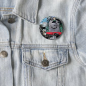 Dampf-Lokomotive, Goolwa, Südaustralien Button (Beispiel)