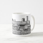 Dampf-Lokomotive Kaffeetasse (VorderseiteRechts)