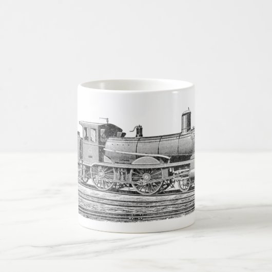 Dampf-Lokomotive Kaffeetasse (Mittel)