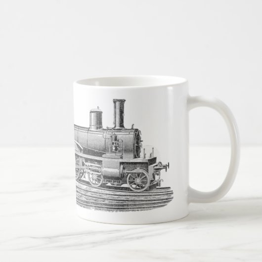 Dampf-Lokomotive Kaffeetasse (Rechts)