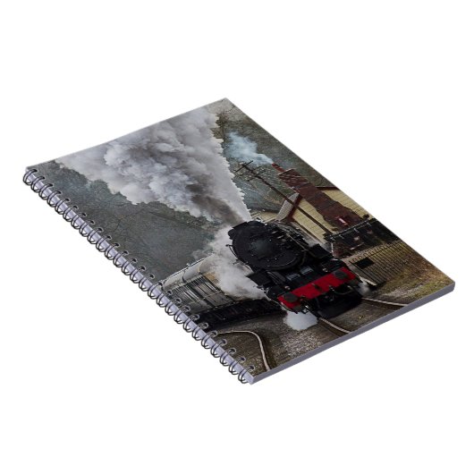 Dampf-Lokomotive Notizblock (Rechte Seite)