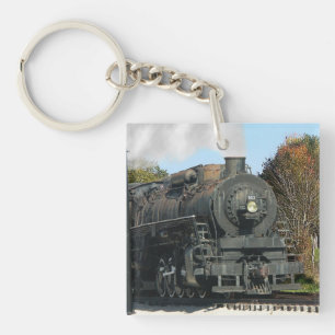 Dampf-Lokomotive Schlüsselanhänger