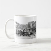 Dampf-Lokomotivzug Kaffeetasse (Links)