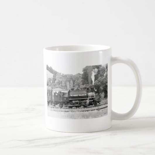 Dampf-Lokomotivzug Kaffeetasse (Rechts)