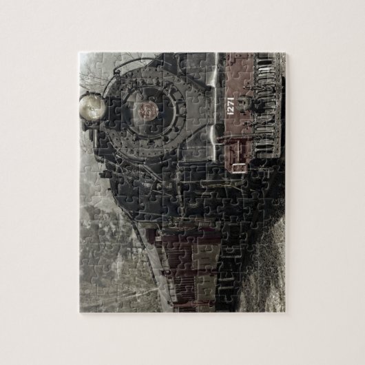 Dampf-Lokomotivzug-Puzzle Puzzle (Vertikal)