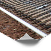 Dampf-Motor Der Herzog von Gloucester Poster (Ecke)