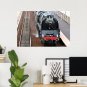 Dampf-Motor Der Herzog von Gloucester Poster (Heimbüro)