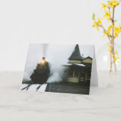 Dampf-Motor Karte (Gelbe Blume)