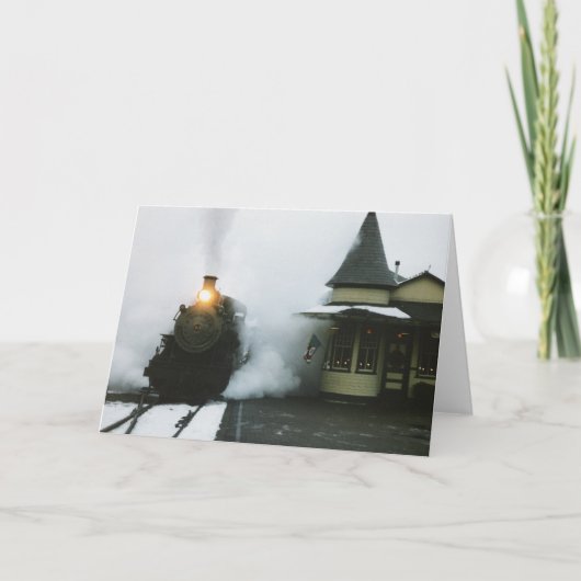 Dampf-Motor Karte (Vorderseite)