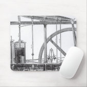 Dampf-Motor Mousepad (Mit Mouse)