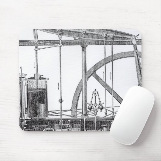Dampf-Motor Mousepad (Mit Mouse)