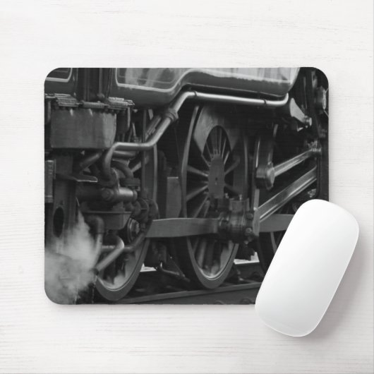 Dampf-Motor-sich fortbewegende Zug-Geschenke Mousepad (Mit Mouse)