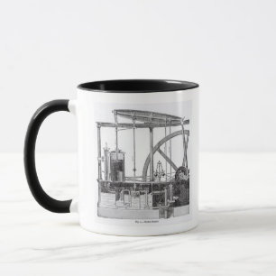 Dampf-Motor Tasse