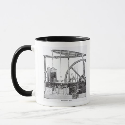 Dampf-Motor Tasse (Links)