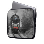 Dampf-Motor-Zug-Laptop-Kasten Laptopschutzhülle (Vorderseite Links)