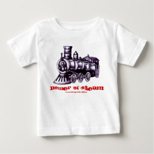 Dampf-Motorbaby-T - Shirtentwurf Baby T-shirt
