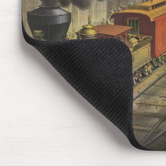 Dampf-Motoren Mousepad (Ecke)