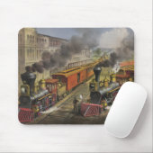 Dampf-Motoren Mousepad (Mit Mouse)