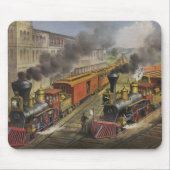 Dampf-Motoren Mousepad (Vorne)