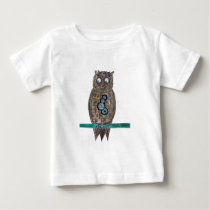 Dampf-Punk-Eule Baby T-shirt