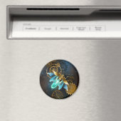 Dampf-Punk-Glühwürmchen Magnet (In Situ (Geschirrspüler))