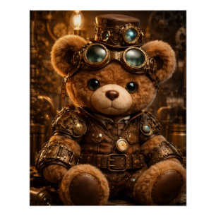 Dampf Punk Steve Poster