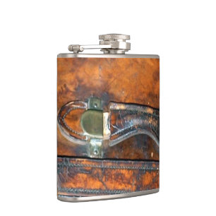 Dampf-punk Vintage Antik Dampferkoffer Flachmann