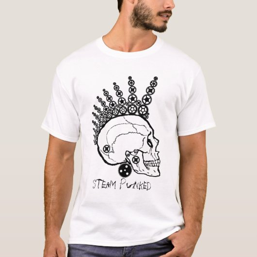 Dampf Punked! das entscheidende steampunk Shirt (Vorderseite)