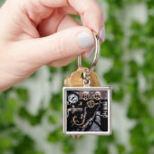 Dampf-Punkgänge und Messgeräte Schlüsselanhänger (Hand)