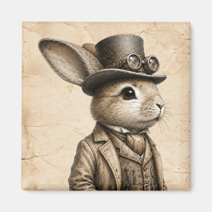 Dampf-Rabbit Magnet