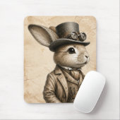 Dampf-Rabbit Mousepad (Mit Mouse)