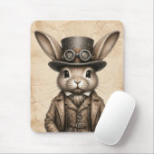 Dampf-Rabbit  Mousepad (Mit Mouse)