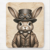 Dampf-Rabbit Mousepad (Vorne)