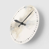 Dampf Runde Wanduhr (Winkel)