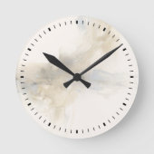 Dampf Runde Wanduhr (Vorderseite)