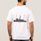 Dampf-Schlepper spartanisch T-Shirt (Rückseite)