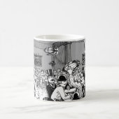 Dampf-Stadt-Ale-Haus Stein Verwandlungstasse (Mittel)