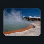 Dampf steigt aus Champagne Pool auf WAI-O-TAPU Magnet<br><div class="desc">COPYRIGHT Greg Probst / DanitaDelimont.com | AU02 GPR0014.jpg | Dampf steigt aus Champagner Pool in der WAI-O-TAPU Thermalzone auf der Nordinsel Neuseelands an</div>