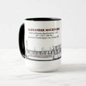 Dampf Towboat Alexander der Mackenzie Tasse (Vorderseite Links)