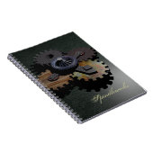 Dampf-Traumtechnik-Gänge Notizblock (Rechte Seite)