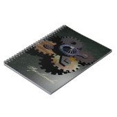 Dampf-Traumtechnik-Gänge Notizblock (Linke Seite)