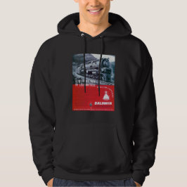 Dampf-Turbine Baldwin LokomotiveS-2 PRR Hoodie