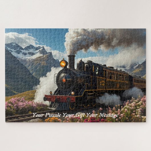 Dampf über den Highlands: Eine Reise durch die Zei Puzzle (Horizontal)