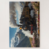 Dampf über den Highlands: Eine Reise durch die Zei Puzzle (Vertikal)