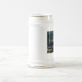 Dampf-Zug Bierglas (Mittel)