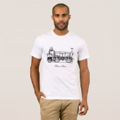 Dampf-Zug - Dampf-Power! T-Shirt (Vorne ganz)