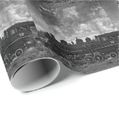 DAMPF-ZUG GESCHENKPAPIER (Rolleneckpunkt)